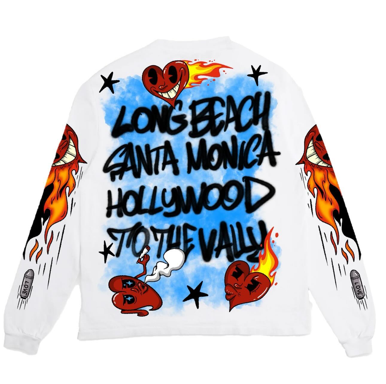 Take Care Long Sleeve — Back