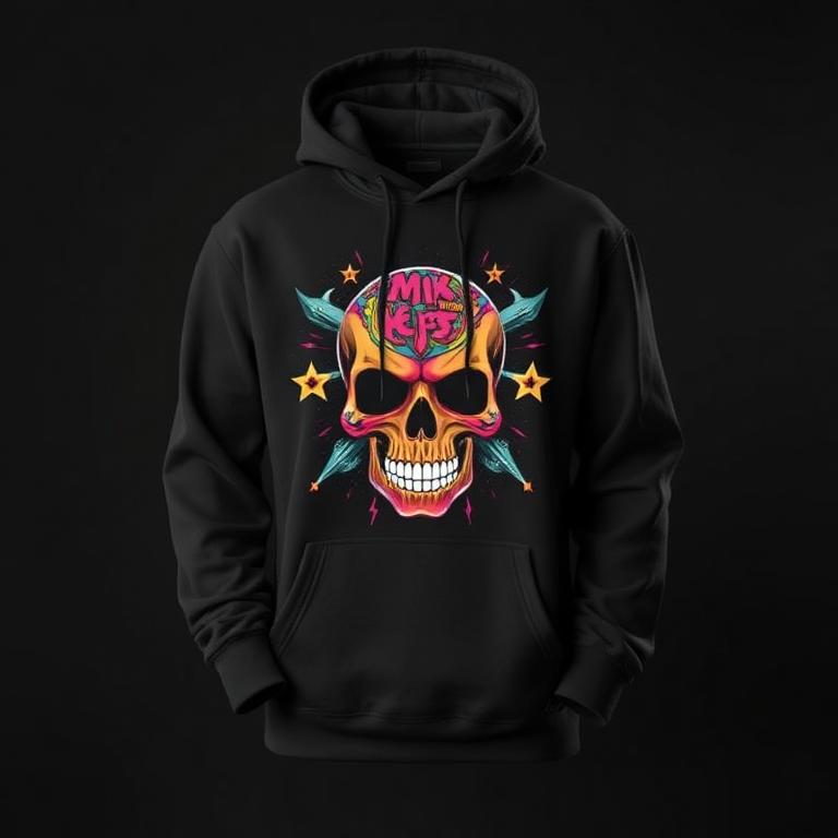 Urban Skull Hoodie 1