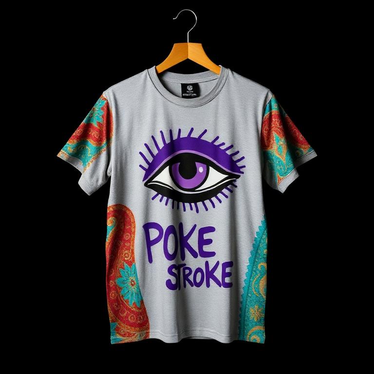 POKE Paisley Tee 1
